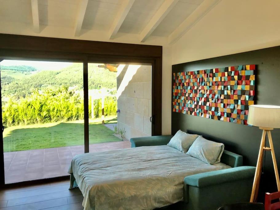 Casa Nueva En Vigo Rural Mos Con Jacuzzi Y Chimenea Para Escapada Romantica 폰테베드라 외부 사진