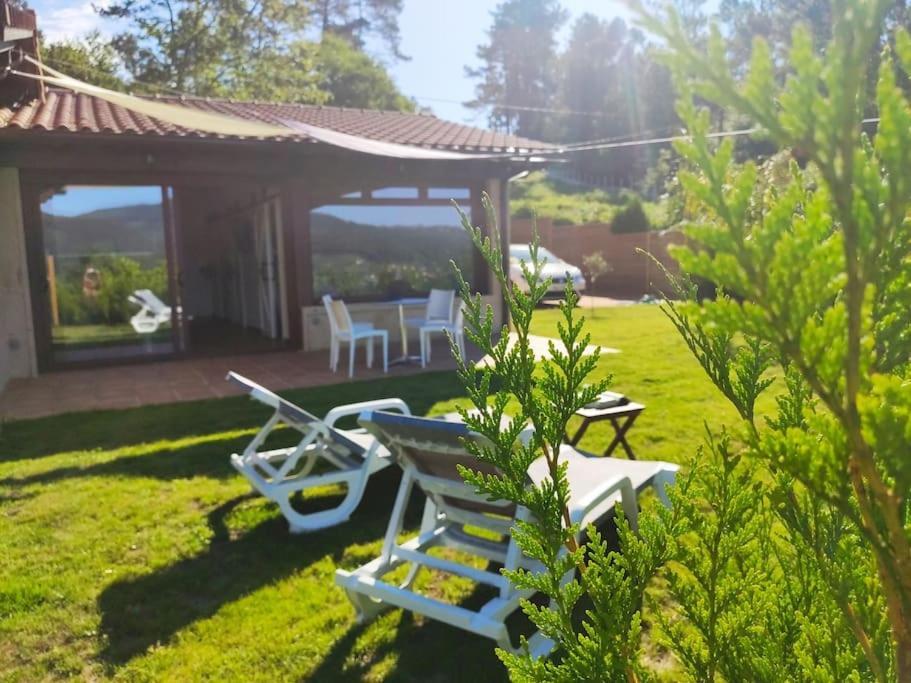 Casa Nueva En Vigo Rural Mos Con Jacuzzi Y Chimenea Para Escapada Romantica 폰테베드라 외부 사진